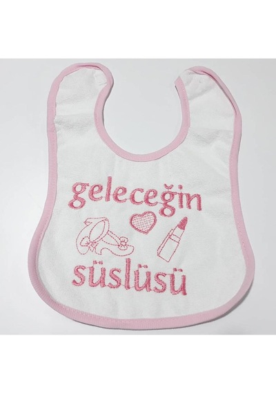 Geleçeğin Süslüsü Su Geçirmez Kız Bebek Önlüğü Çok Renkli