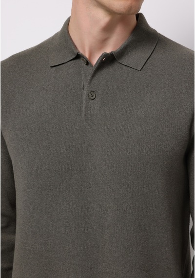 Colin's Colins Regular Fit Polo Yaka Jakarlı Erkek Yeşil Kazak Cl1076234 Q1.v2 Kha Haki Colin's Colins Regular Fit Polo Yaka Jakarlı Erkek Yeşil Kazak Cl1076234 Q1.v2 Kha Haki