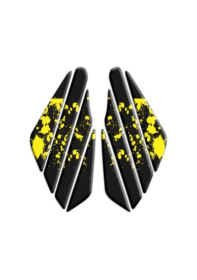 Universal Motosiklet Yan Pad 3d Sticker 015 Diğer