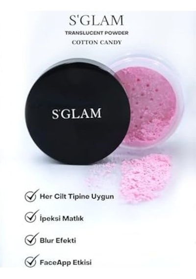 S&apos Glam Loose Powder Pink