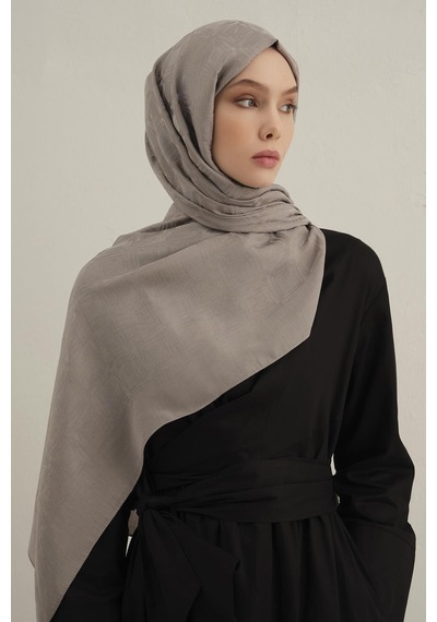 Armine Lyocell Şal - 6 - Gri 20