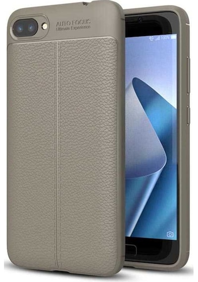 Asus Zenfone 4 Max Zc554Kl Kılıf Deri Tarzı Niss Silikon Case