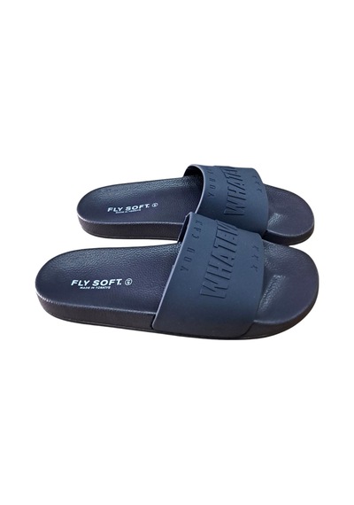 Fly Soft S263.075 Erkek Havuz Ve Günlük Terlik Lacivert / Beyaz Siyah