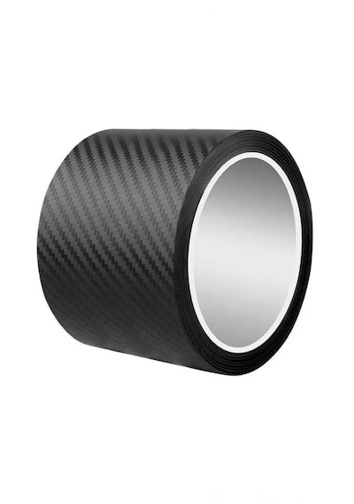 3d Karbon Fiber Görünümlü Araç İçi/dışı Kapı Eşiği Koruma Bandı - Kendinden Yapışkanlı Çizik Önleyici 5cm X 5 Mt