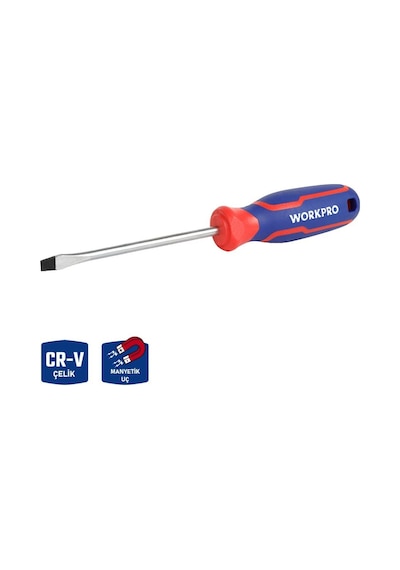 Workpro Wp221013 3x75mm Cr-v Profesyonel Düz Tornavida