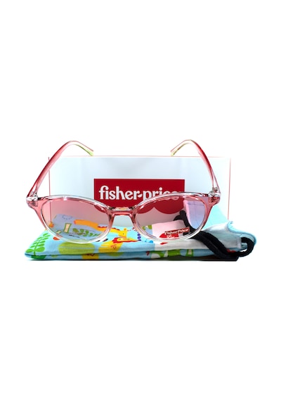 Fisher Price 111 C3 45 Pembe Yuvarlak Çerçeve Çocuk Güneş Gözlüğü