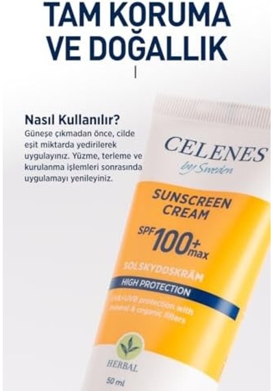 Herbal Spf 100 Suya Dayanıklı Güneş Kremi 50 Ml 47368318