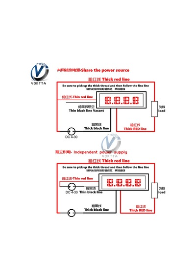 Dc 100v 10a-0.56'' Ampermetre Voltmetre 4 Bit Dijital Voltmetre Ampermetre Led Ekran Paneli Gerilim Akım Dedektörü Test Cihazı Metre Dc 0-100v 0-10a