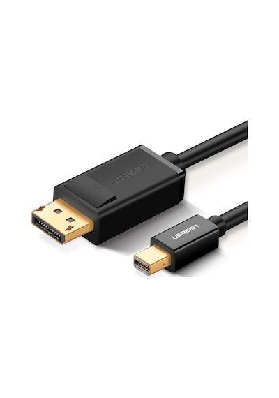 Ugreen 4k Mini Display Port To Display Port Dönüştürücü Kablo 1.5 Metre Siyah, 10477