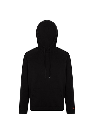 Superfly Men Kapüşonlu Sweat Erkek Siyah Sweatshirt 23169-2