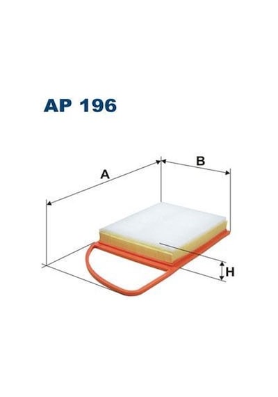 Fıltron Ap196 - Hava Filtresi Partner-berlıngo 10 P206-p207-p308