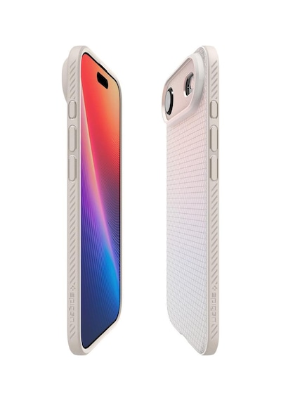 Spigen İphone Air İle Uyumlu Kılıf Liquid Air Hava Kanalı Teknolojisi Askeri Sınıf Koruma Dokulu Yüzey Kapak Natural Titanium Titanyum Spigen İphone Air İle Uyumlu Kılıf Liquid Air Hava Kanalı Teknolojisi Askeri Sınıf Koruma Dokulu Yüzey Kapak Natural Titanium Titanyum