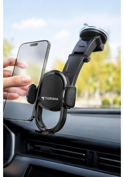 Premium Mobil Stant Pratik Aparat Telefon Tutucu Araç İçi Oto Aksesuarları Jx039 Siyah
