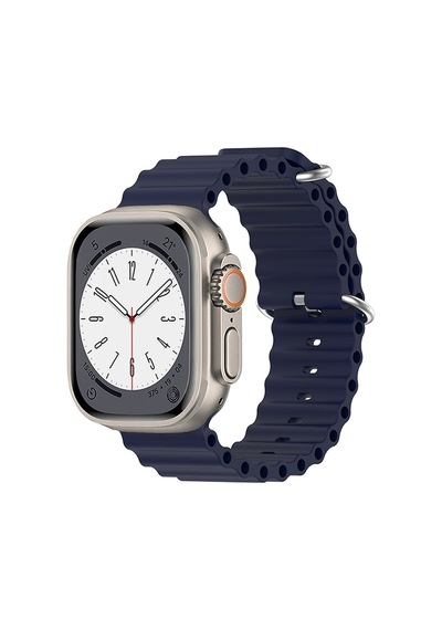Apple Uyumlu  Watch 42 MM 44 MM 45 MM 49 MM Kordon Ocean Silikon Kordon 1/2/3/4/5/6/se/7/8/ultra