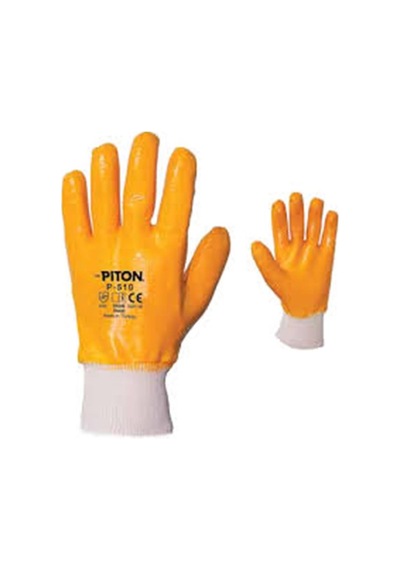 Piton P510 Sarı Nitril Eldiven
