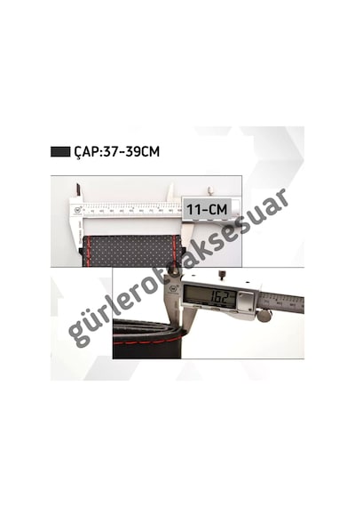 Renault Clio 4 Dikmeli Direksiyon Kılıfı A+Plus ( 38×11Cm )