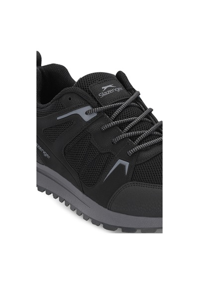 Slazenger Oryon I Erkek Siyah / Siyah Koşu & Yürüyüş Spor Ayakkabısı Siyah