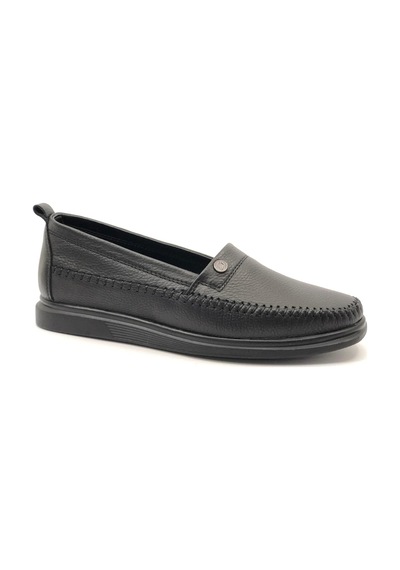 Greyder 33660 Zn Deri Comfort Casual Kadın Ayakkabı siyah