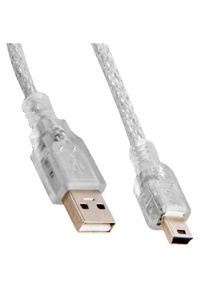 3 Metre Mini Usb 5 Pin Erkek To Usb-a 2.0 Erkek Data & Şarj Kablosu