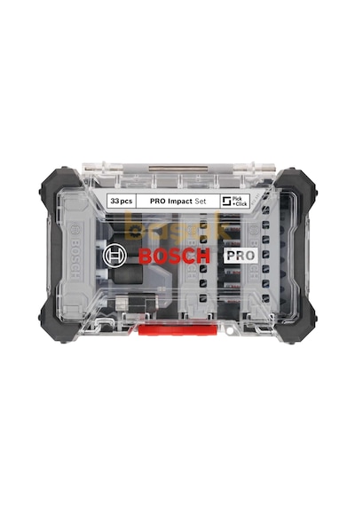 Bosch Pro Impact 33 Parça Vidalama-bits Uç Seti 2608521u76