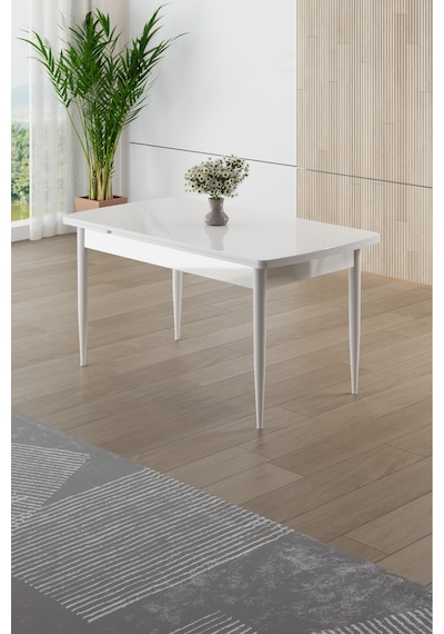 Canisa Asfel Serisi Mdf 77x130 Beyaz Yandan Açılabilir Mutfak Masa Takımı 4 Krem Sandalye Beyaz Masa Krem Sandalye Canisa Asfel Serisi Mdf 77x130 Beyaz Yandan Açılabilir Mutfak Masa Takımı 4 Krem Sandalye Beyaz Masa Krem Sandalye