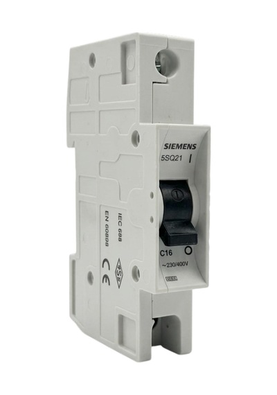 Siemens 5sq2170-2ya16 C16 16a 1p 3ka Otomatik Sigorta Mcb