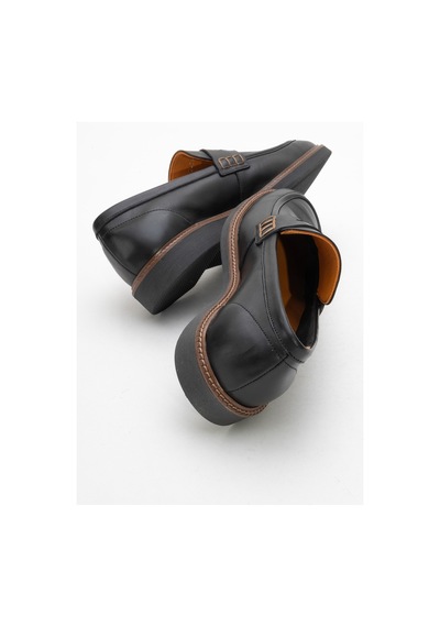 Dericlub Erkek Gerçek Deri Klasik Loafer Fr 242025 Siyah