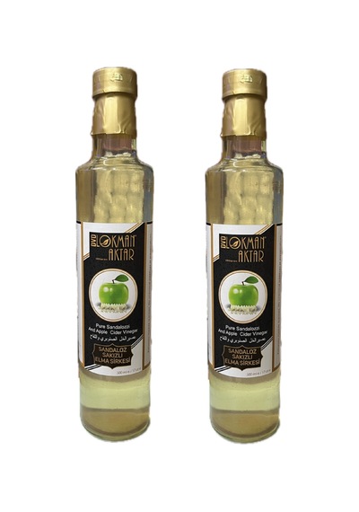 Lokman Aktar Sandaloz Sakızlı Elma Sirkesi 2 x 500 ML