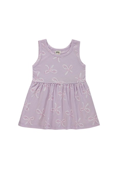 Civil Baby Fiyonk Empirme 6-18 Ay Elbise - Lila