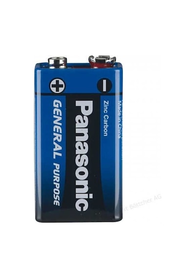 Panasonic 6F22BE/1S 9V Pil