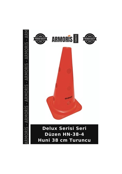Delux Serisi Seri Düzen Hn-38-4 Huni 38 Cm Turuncu