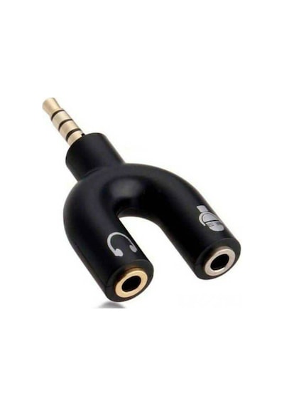 3.5Mm Aux Telefon Laptop Kulaklık ve Mikrofon Ayırıcı Y Çoklayıcı