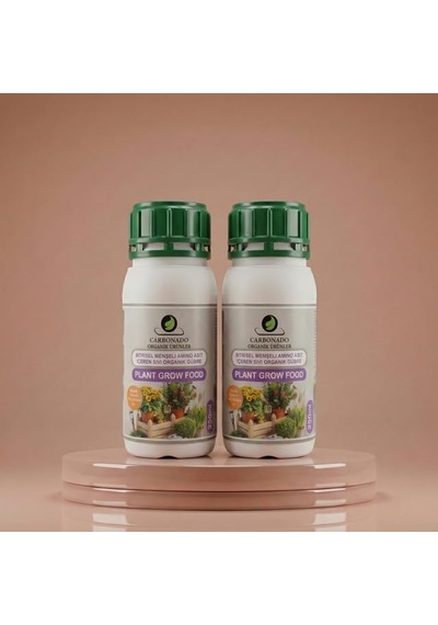 Plant Grow Food 250 Ml Sıvı Organik Gübre 2'li Paket 0,250