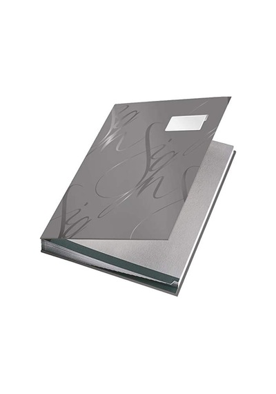 Leitz Design İmza Dosyası-18 Bölmeli, Gri