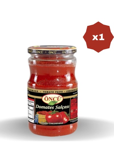 Öncü Domates Salçasi 370 Gr - 1 Adet