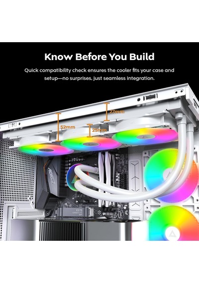Lightflow Argb 360 Beyaz Ultra Sessiz Aıo Sıvı Cpu Soğutucu, 3100 Rpm Pompa, Üçlü Sessiz Fanlar, Üstün Isı Dağılımlı Yüksek Verimli Radyatör, Intel Ve Amd Uyumlu Lightflow Argb 360 Beyaz Ultra Sessiz Aıo Sıvı Cpu Soğutucu, 3100 Rpm Pompa, Üçlü Sessiz Fanlar, Üstün Isı Dağılımlı Yüksek Verimli Radyatör, Intel Ve Amd Uyumlu