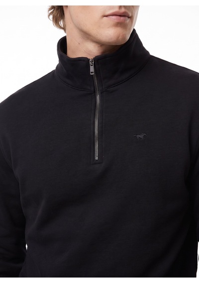Mustang Siyah Erkek Sweatshirt M5wm-swt1710