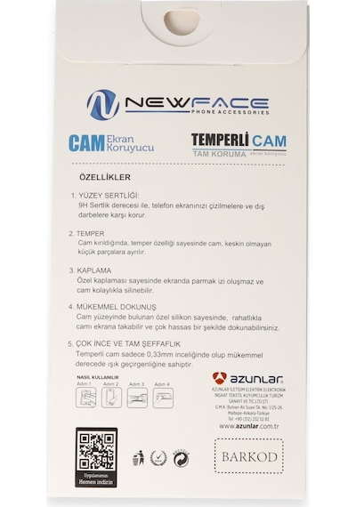 Newface Xiaomi Redmi Note 10 Pro 3d Antistatik Cam Ekran Koruyucu