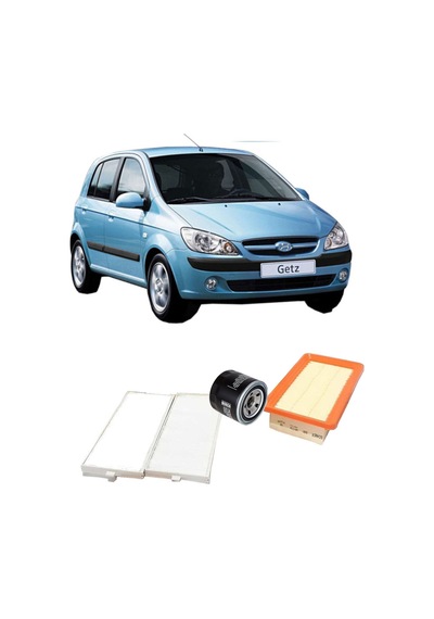 Hyundai Getz Filtre Bakım Seti Benzinli Motorlara Uyumlu