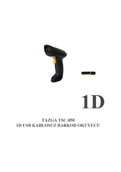 Tazga Tsc-850 Lazer 1D Kablosuz Barkod Okuyucu