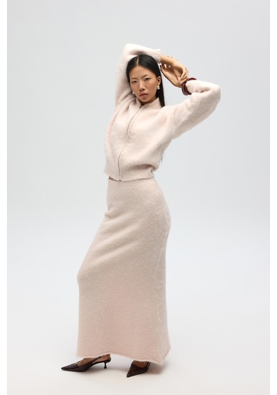 Mai Collection Mai Studios Co. Nivra Pembe Uzun Triko Etek Pembe