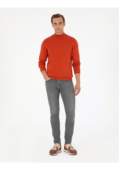 Pierre Cardin Erkek Turuncu Kazak /triko 50296548-vr051 Turuncu