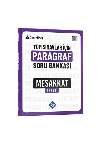 Kr Akademi Deniz Hoca Tüm Sınavlar İçin Paragraf Soru Bankası Meşakkat Serisi