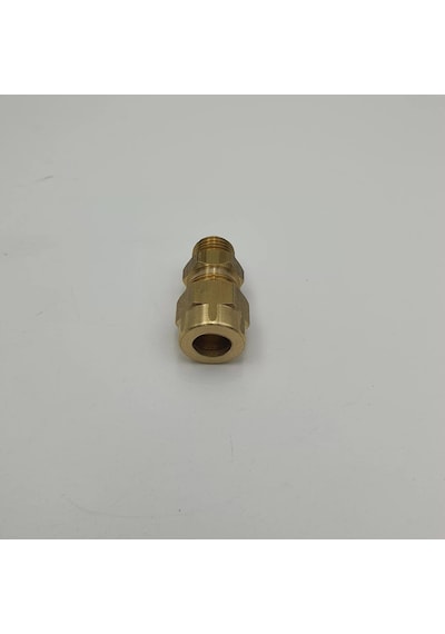 Sarı Pirinç Yüksüklü Rekor 1/4 - 10mm