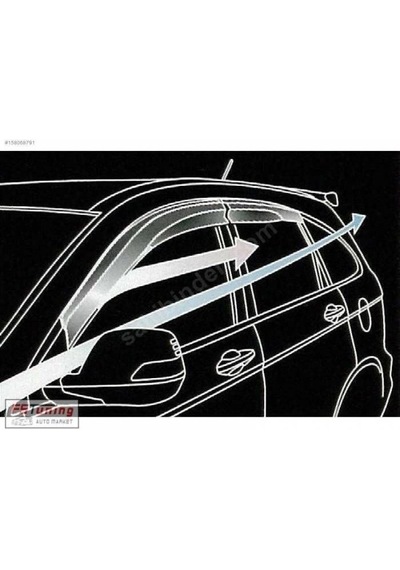 Boğaziçi Nissan Skystar Cam Rüzgarlığı Mugen 4.lü Bg-106633