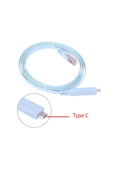 Type C To Rj45 Konsol Kablosu Usb C 3.1 Rj45 Konsol Kablosu 1.5m