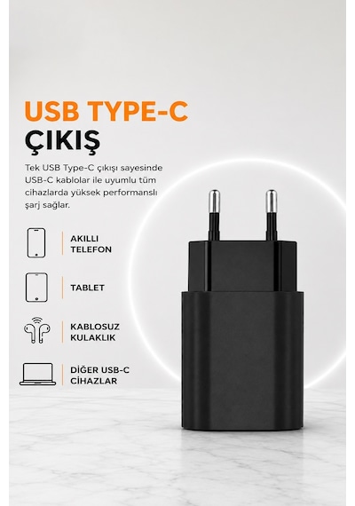 Dexim 25w Usb-c Pd Hızlı Şarj Cihazı