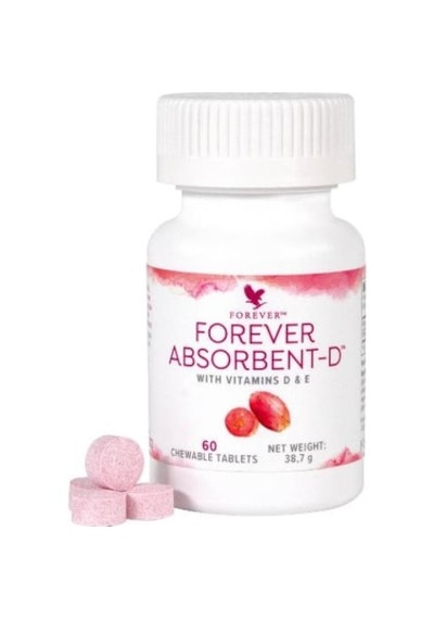 Forever Absorbent D ve E Vitamini İçeren Takviye Edici Gıda 60 Tablet