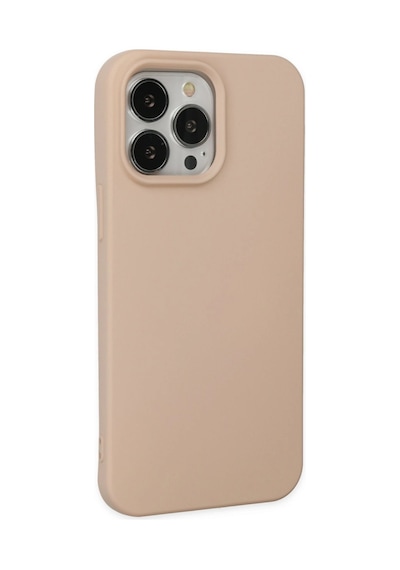 Apple iPhone Uyumlu 14 Pro Max Kılıf Nano İçi Kadife Silikon - Pudr