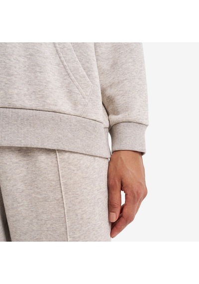 Lescon Bej Kadın Kapüşonlu Sweatshirt 26s-2205-26n